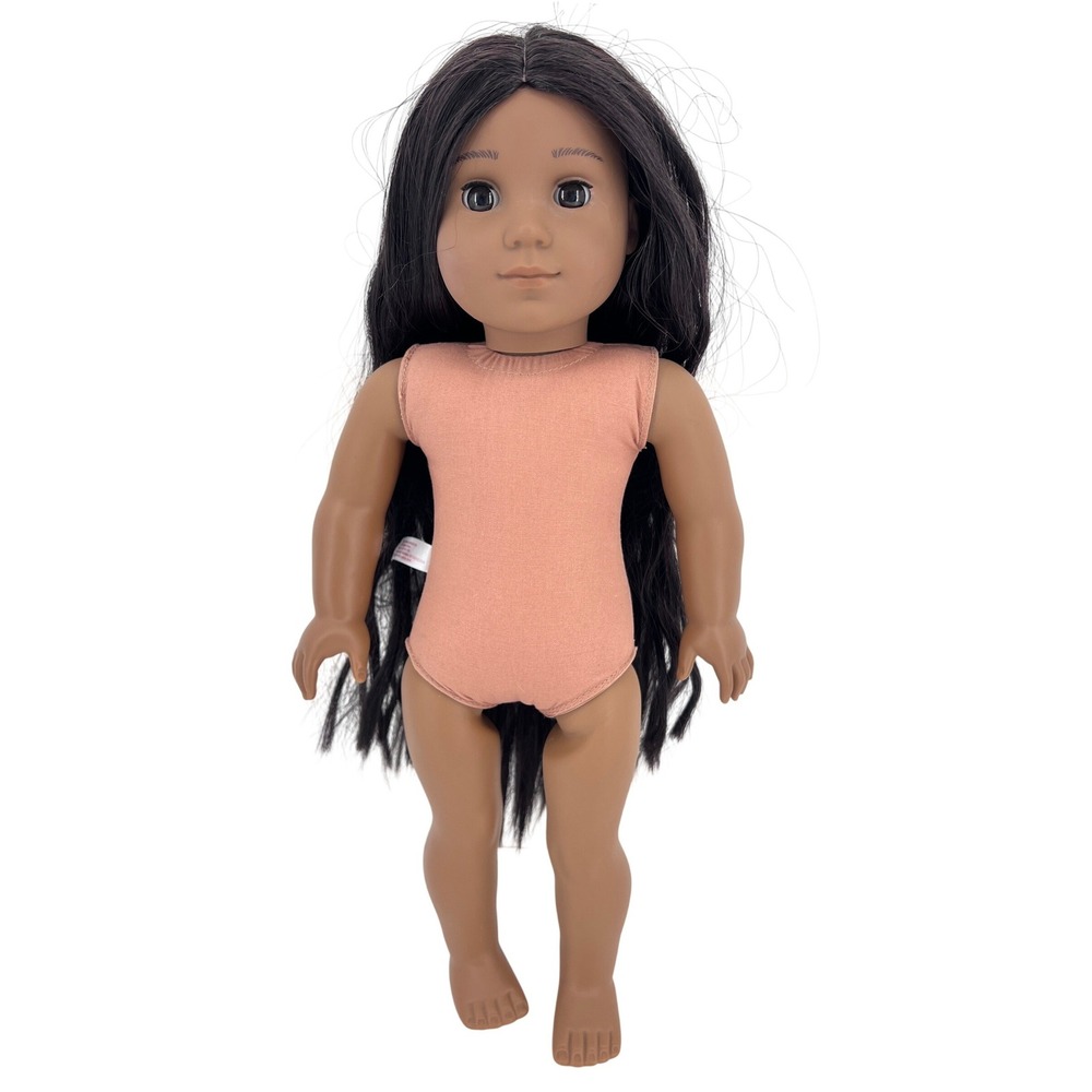 American Girl Doll 2002 Pleasant Co Dark Brown Eyes Black Hair 18 Inch 3419SJ